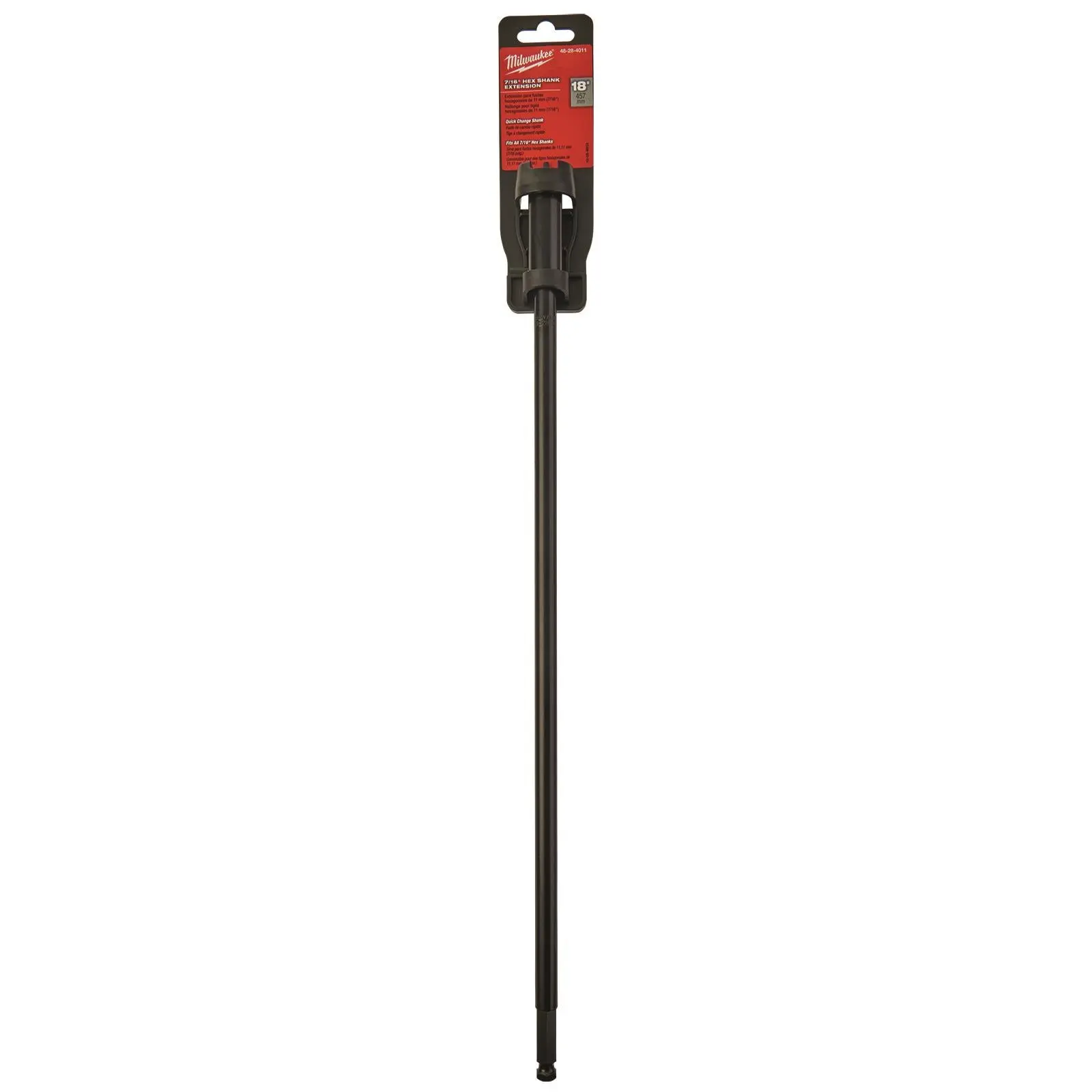 Milwaukee Shank Extensions for Self Feed Bits Auger Bits and Holesaws with 7/16in Hex Shank - Image 4