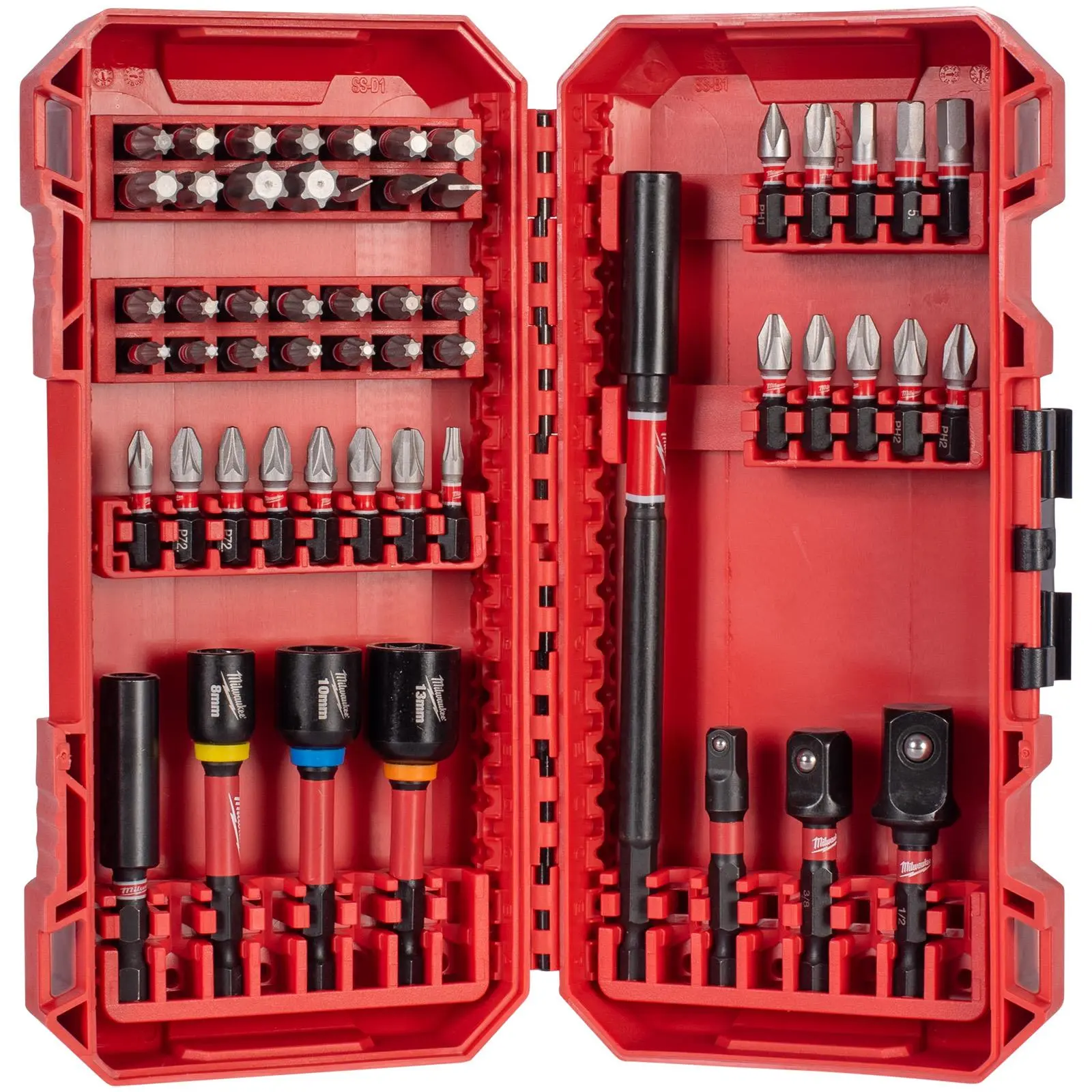 Milwaukee SHOCKWAVE Impact Duty Bit and Fastening Set 54 Piece - Image 2