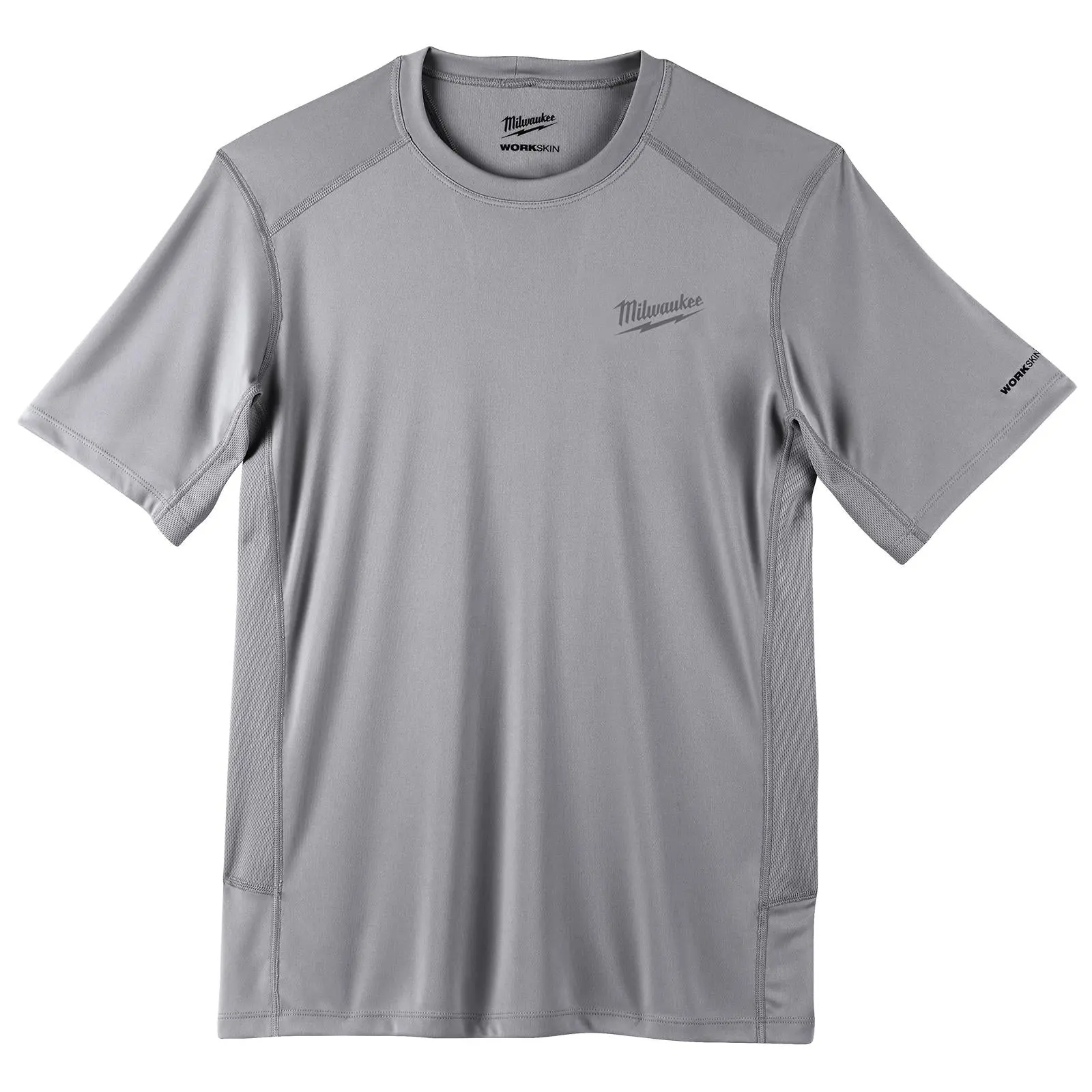 Milwaukee Short Sleeve Shirt Grey Workskin Light Weight Performance WWSSG - Image 7