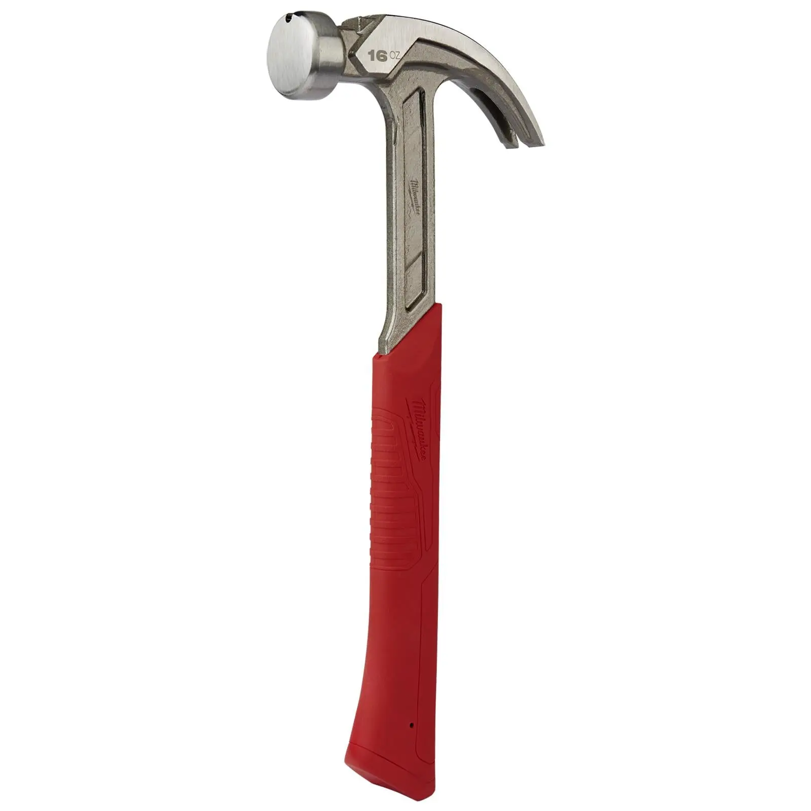 Milwaukee Steel Curved Claw Hammer 16oz Magnetic Nail Starter - Image 3