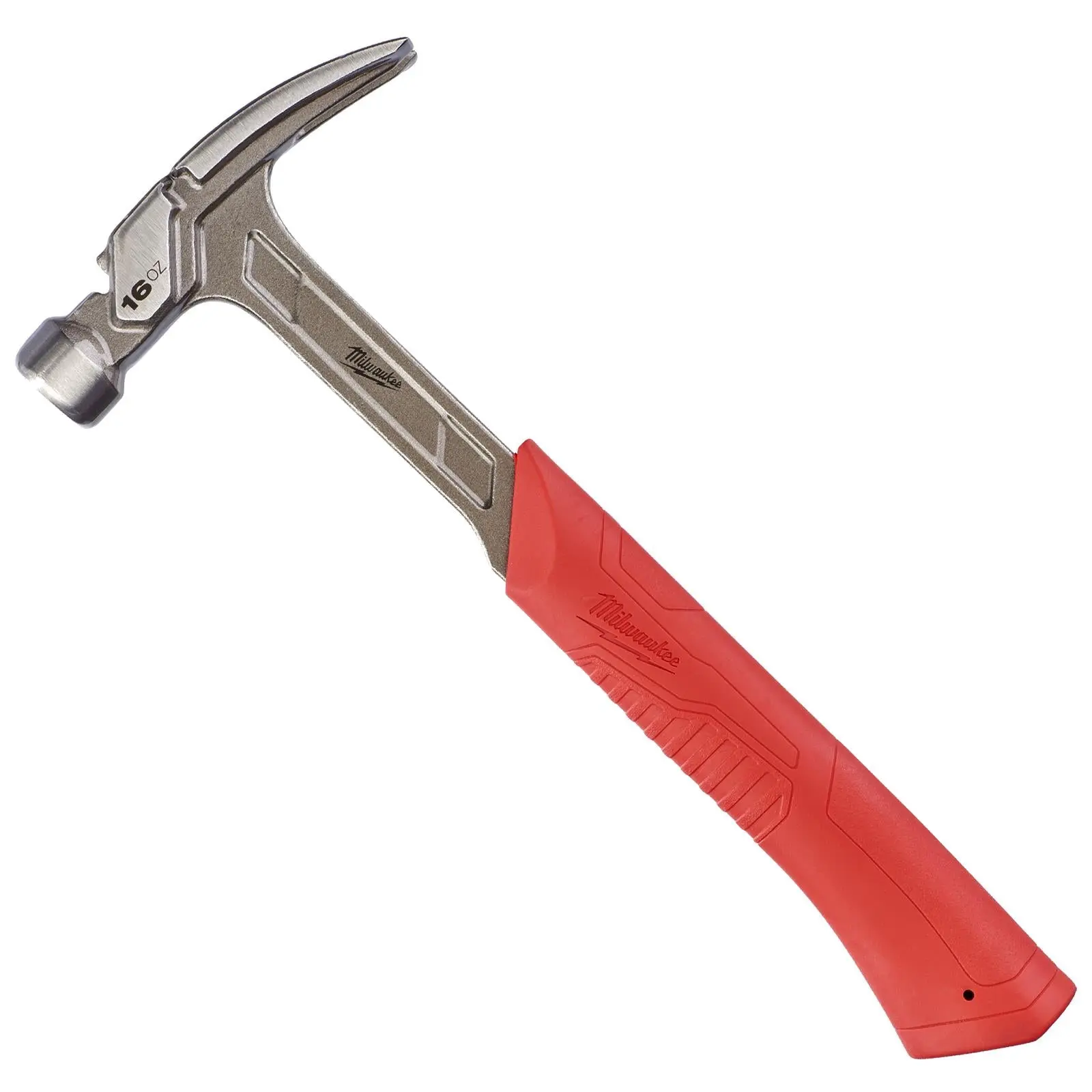Milwaukee Steel Rip Claw Hammer 16oz Magnetic Nail Starter - Image 4
