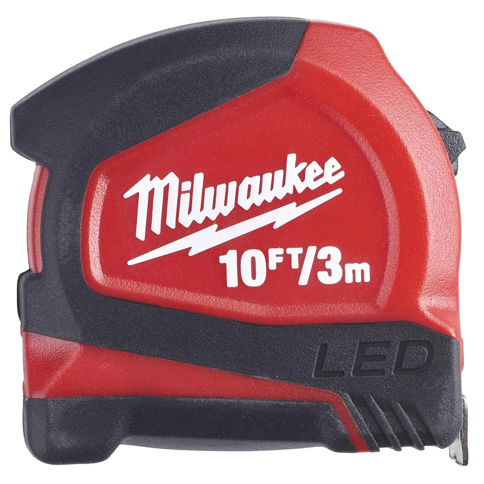 Milwaukee Tape Measure 3m 10ft Metric Imperial with LED Light 12mm Blade Width - Image 2