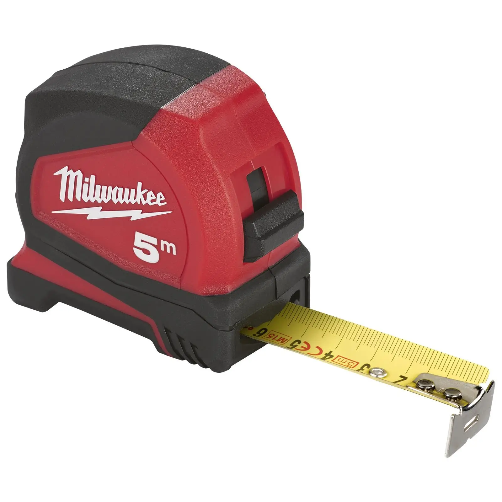 Milwaukee Tape Measure 5m Metric Pro Compact Pocket Tape 25mm Blade Width - Image 4