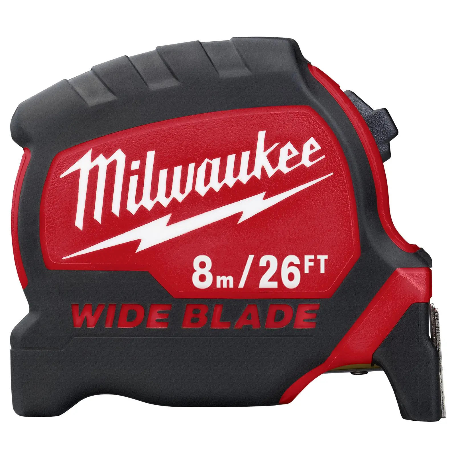 Milwaukee Tape Measure 8m 26ft Premium Wide Blade 33mm Metric Imperial - Image 2