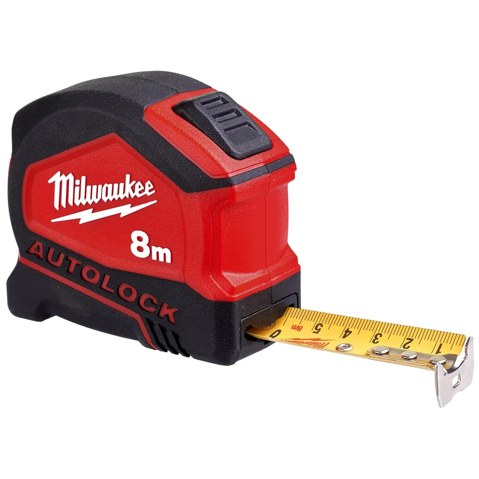 Milwaukee Tape Measure 8m Metric Autolock 25mm Blade Width - Image 4