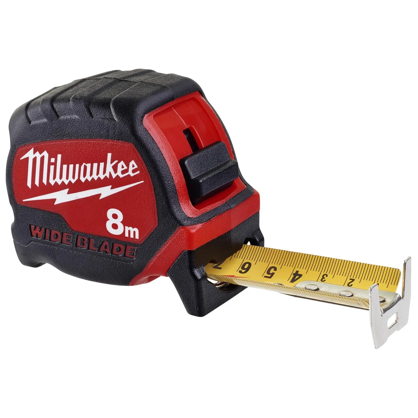 Milwaukee Tape Measure 8m Premium Wide Blade 33mm Metric - Image 4