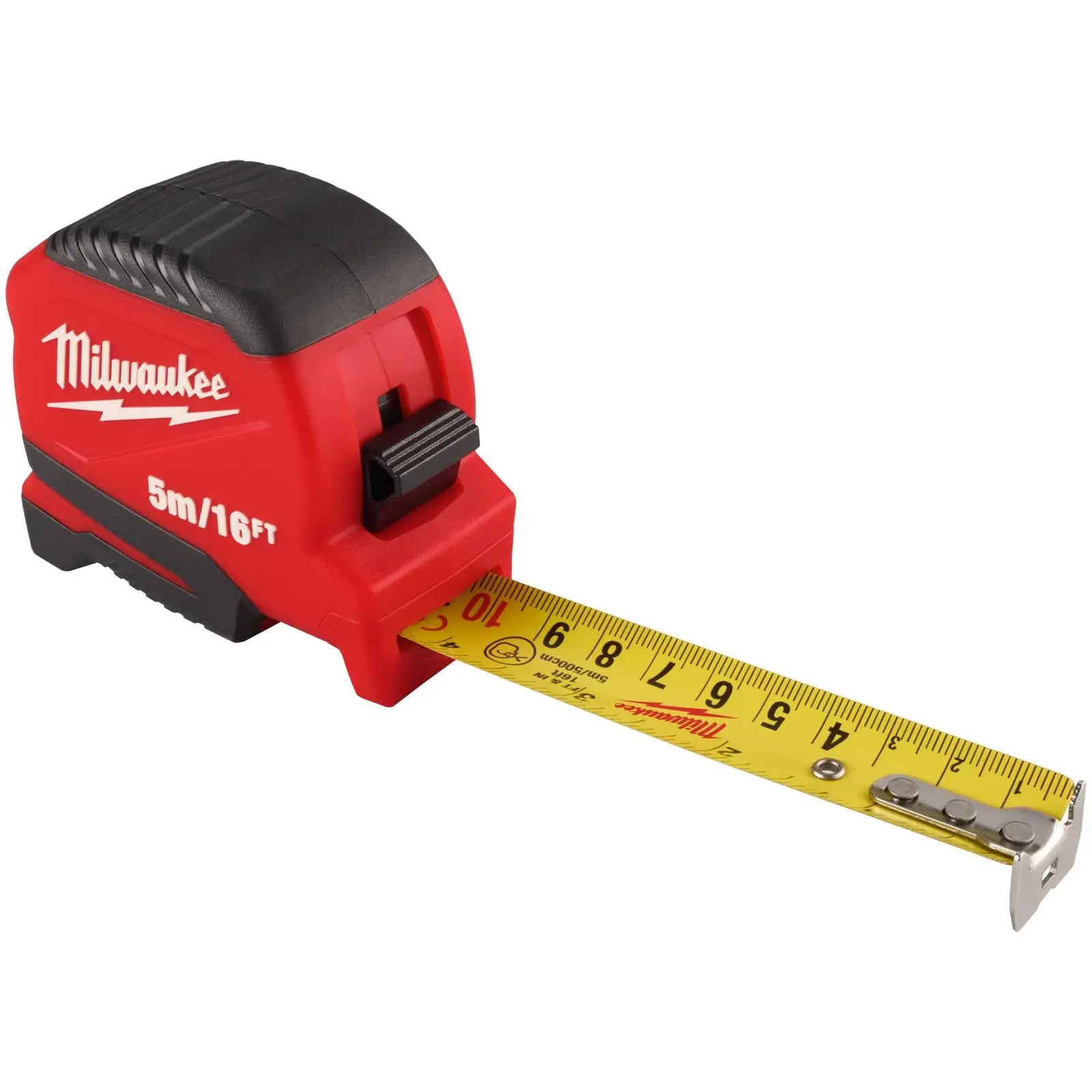 Milwaukee Tape Measure COMPACT (Gen 2) 5m 16ft Metric Imperial - Image 2