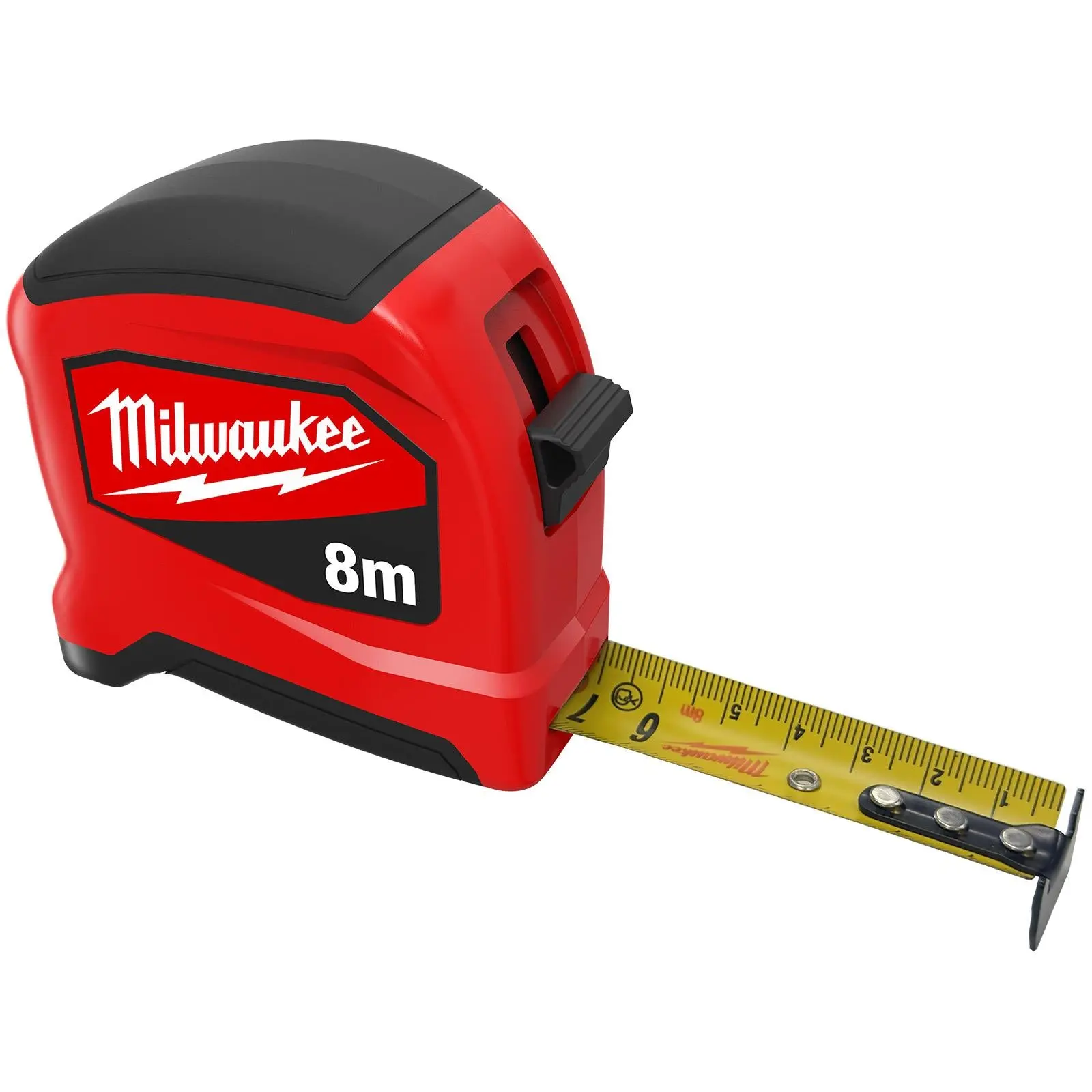 Milwaukee Tape Measure SLIM (Gen 2) 8m Metric 25mm Blade Width - Image 3