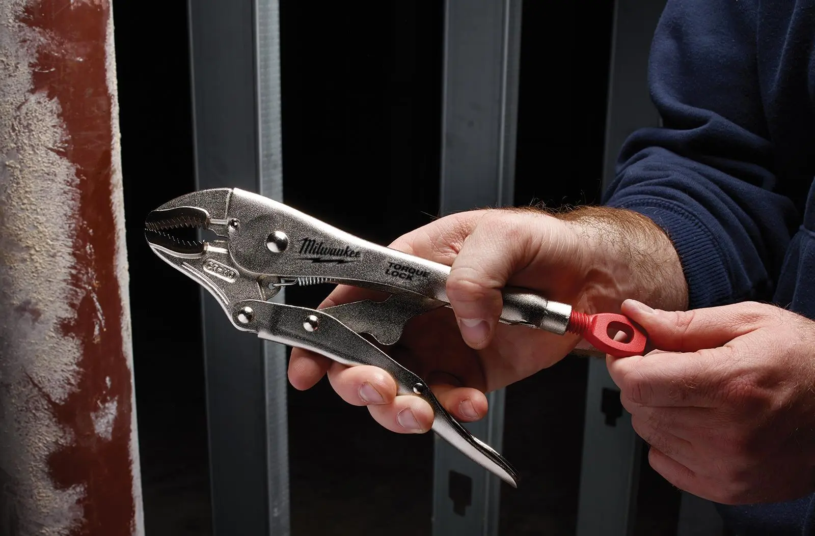 Milwaukee Torque Lock Curved Jaw Locking Pliers 254mm 10in - Image 5