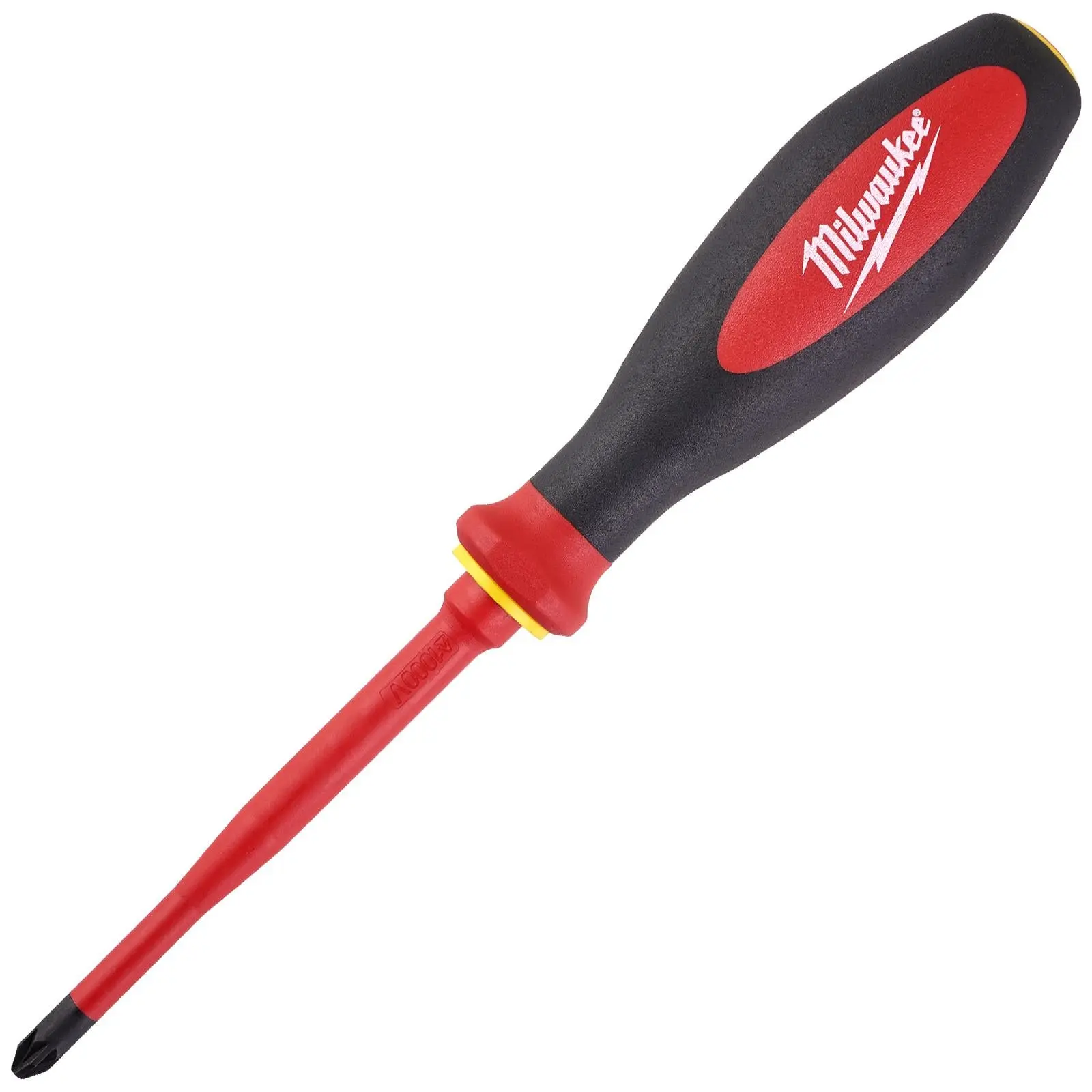 Milwaukee VDE Slim Screwdriver Pozi PZ2 x 100mm - Image 3