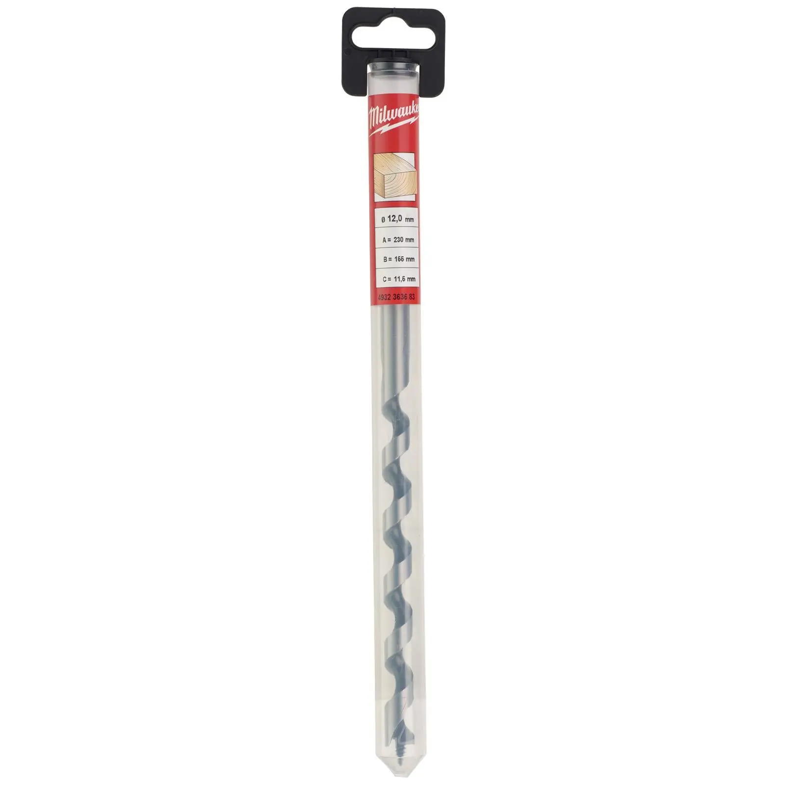 Milwaukee Wood Auger Drill Bits 230mm Overall Length - Image 23