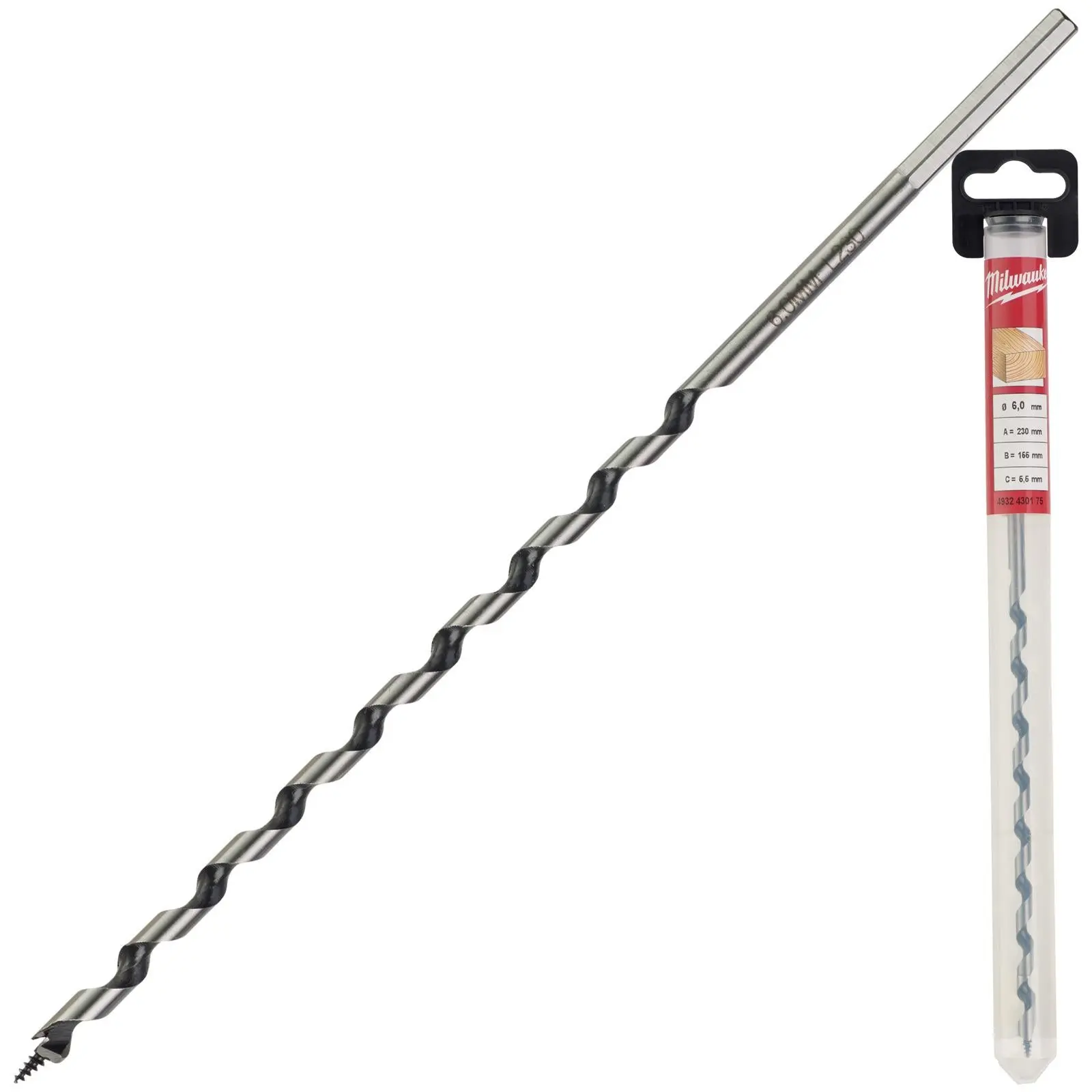Milwaukee Wood Auger Drill Bits 230mm Overall Length - Image 29