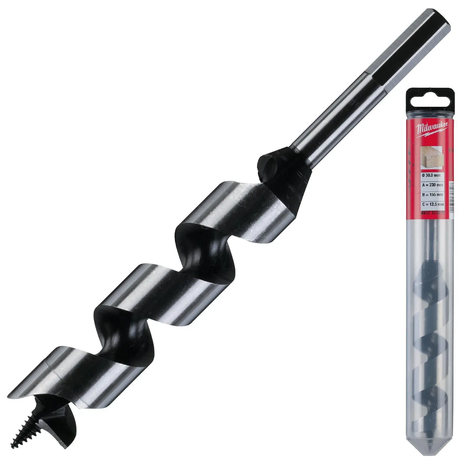 Milwaukee Wood Auger Drill Bits 230mm Overall Length - Image 35
