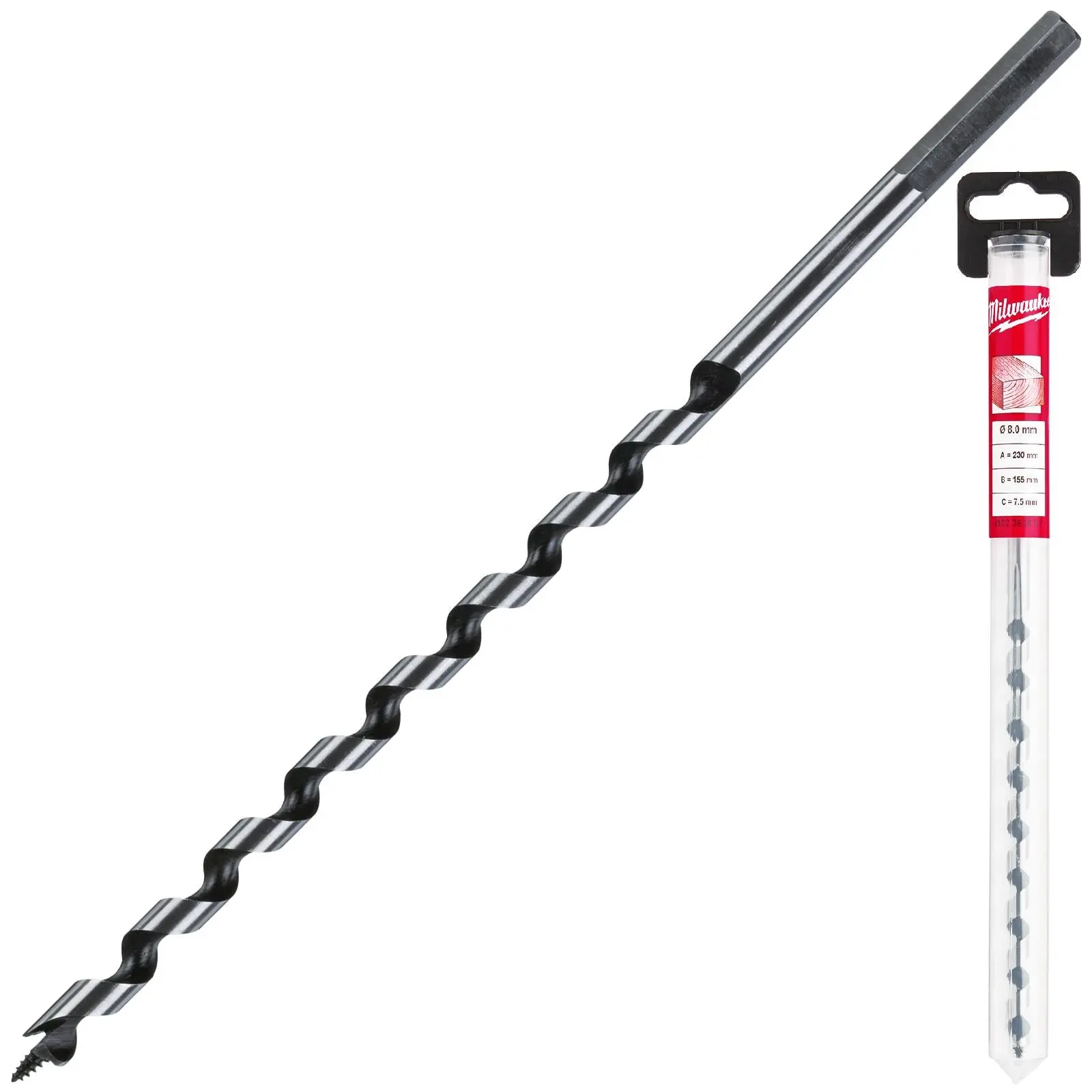 Milwaukee Wood Auger Drill Bits 230mm Overall Length - Image 38