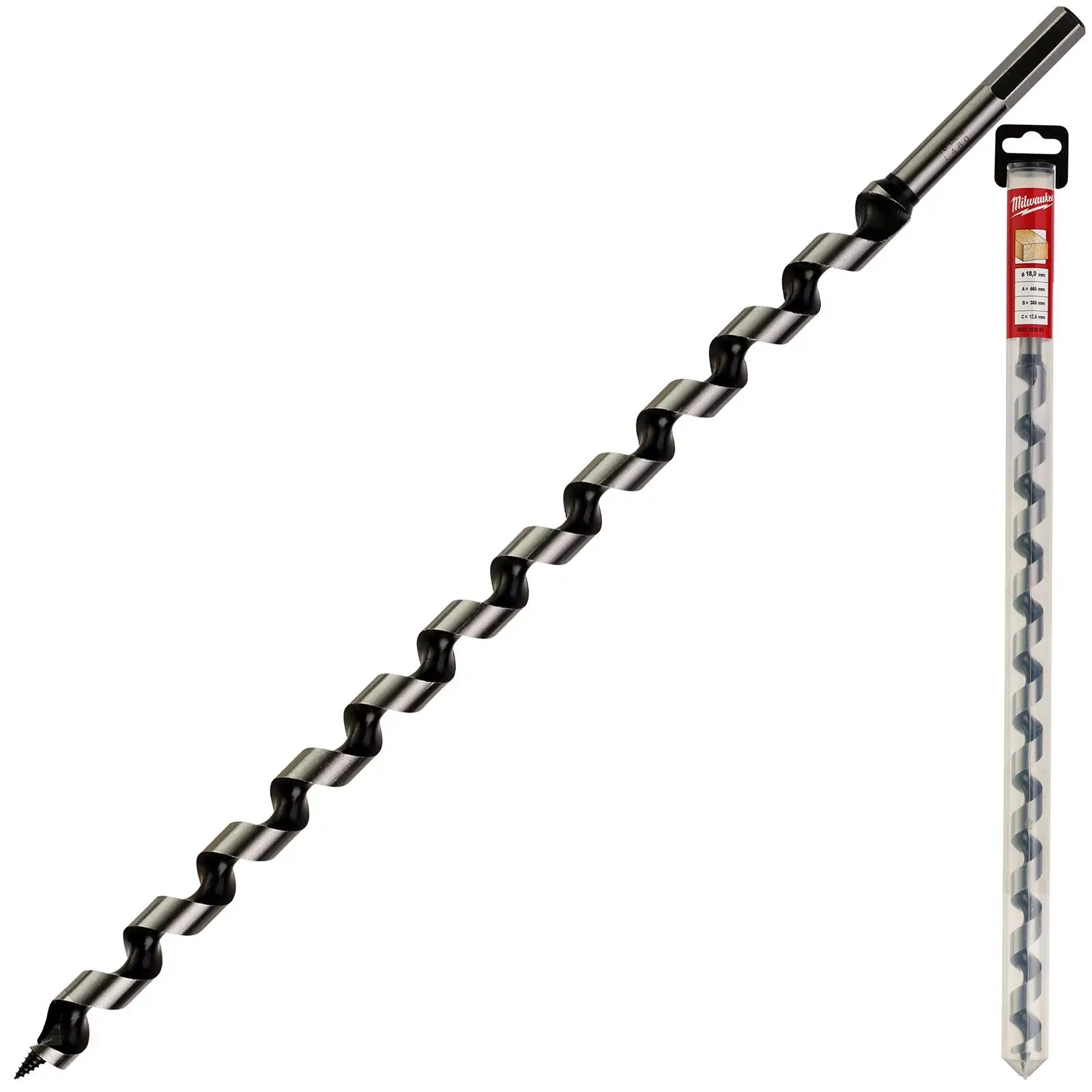 Milwaukee Wood Auger Drill Bits 460mm Overall Length - Image 29
