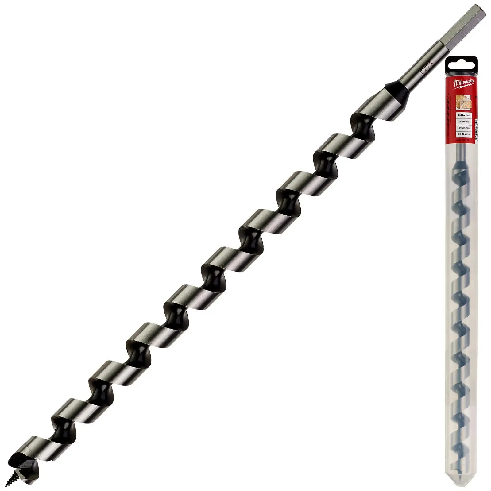 Milwaukee Wood Auger Drill Bits 460mm Overall Length - Image 32