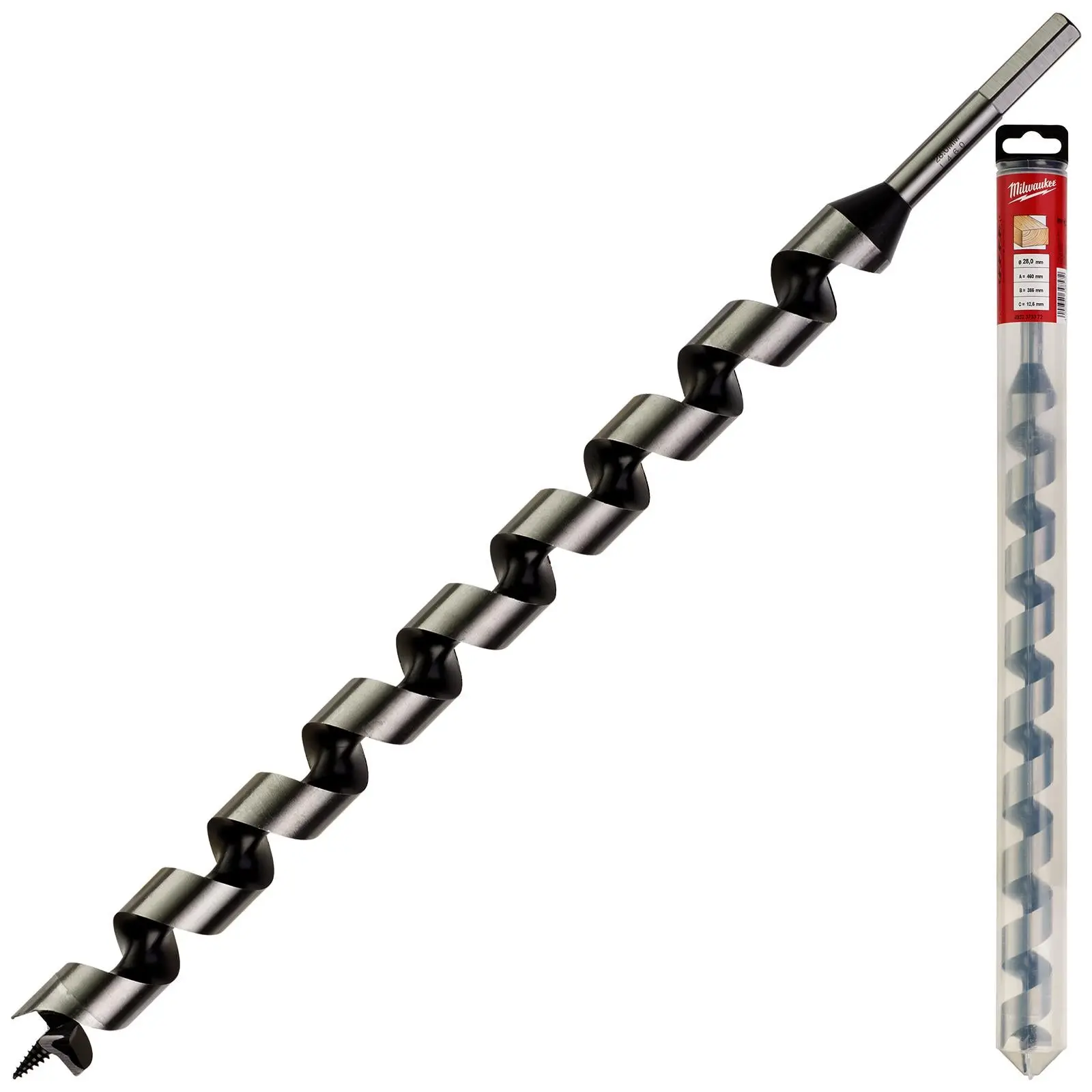 Milwaukee Wood Auger Drill Bits 460mm Overall Length - Image 8