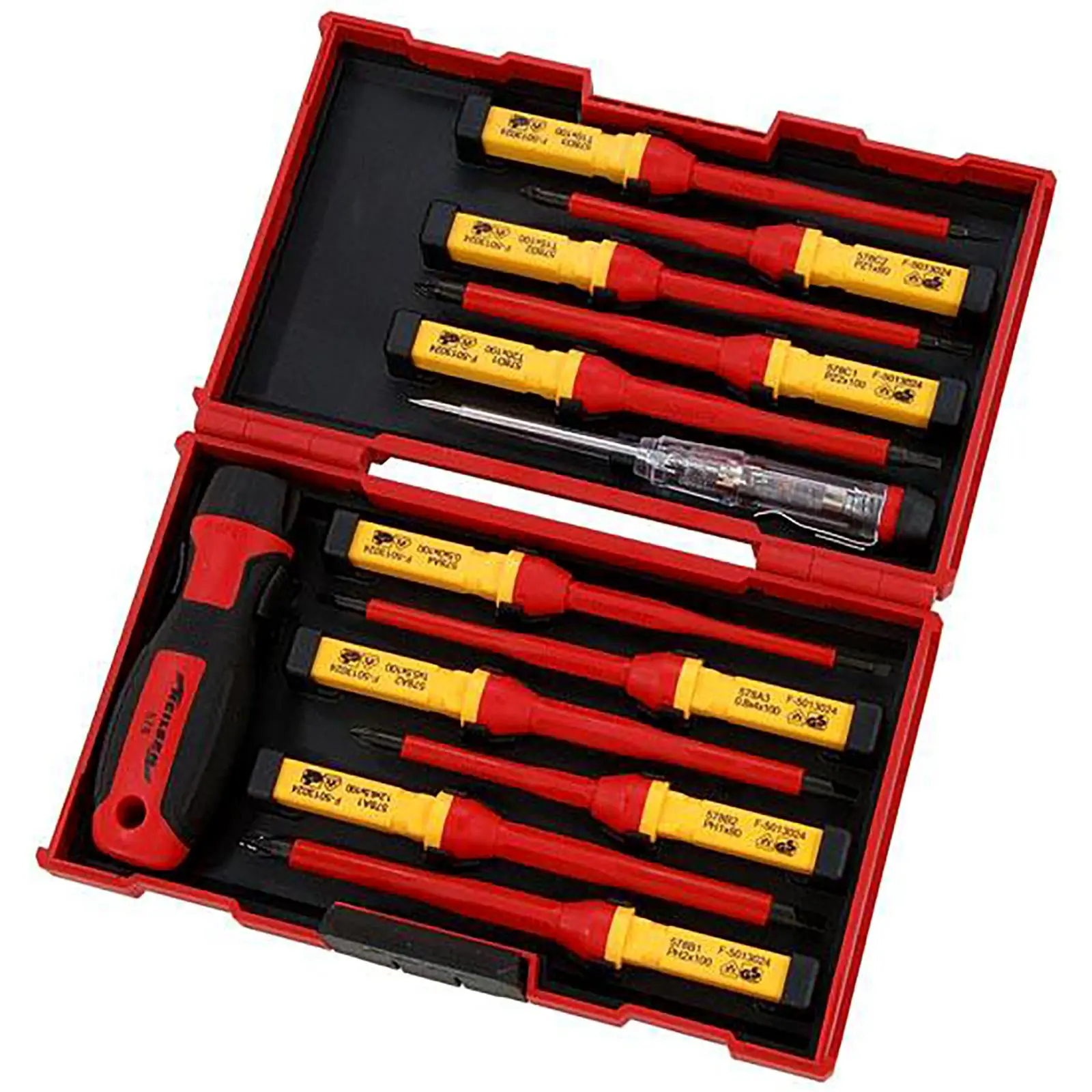Neilsen Insulated Screwdriver Set VDE Slotted Phillips Pozi Torx Electricians 13pc - Image 2