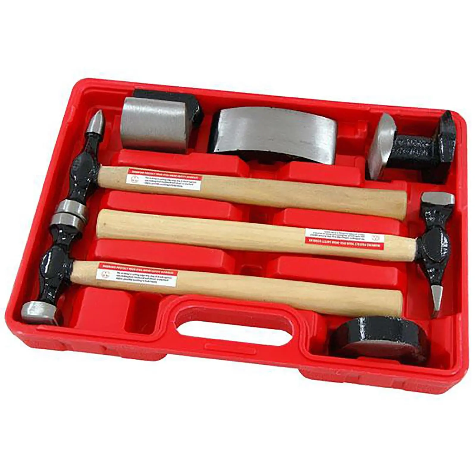 Neilsen Panel Beating Set Car Body Repair Kit Dent Hammer Automotive Garage 7pc - Image 4