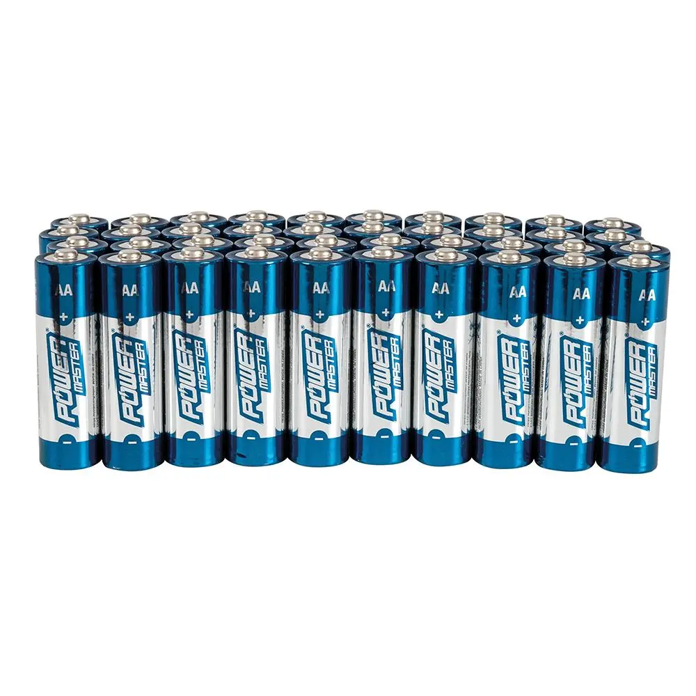 Powermaster AA Super Alkaline Battery LR6 40pk 827540 - Image 3