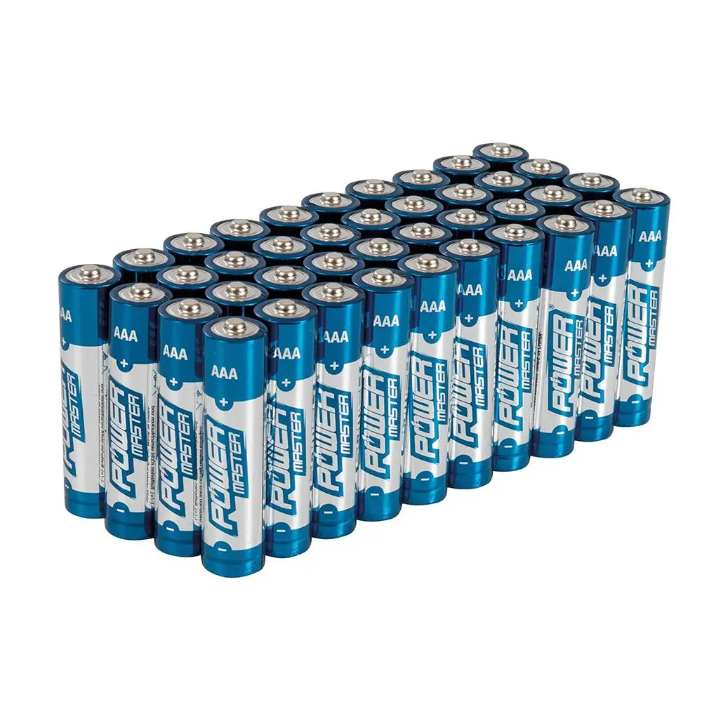 Powermaster AAA Super Alkaline Battery LR03 40pk 867060