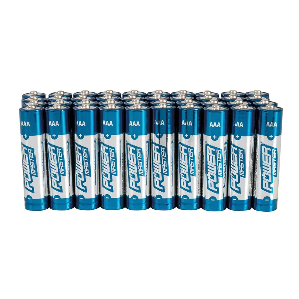 Powermaster AAA Super Alkaline Battery LR03 40pk 867060 - Image 3