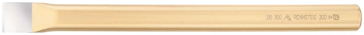 Rennsteig Flat Cold Chisel 150mm without Hand Protection 31 150 1