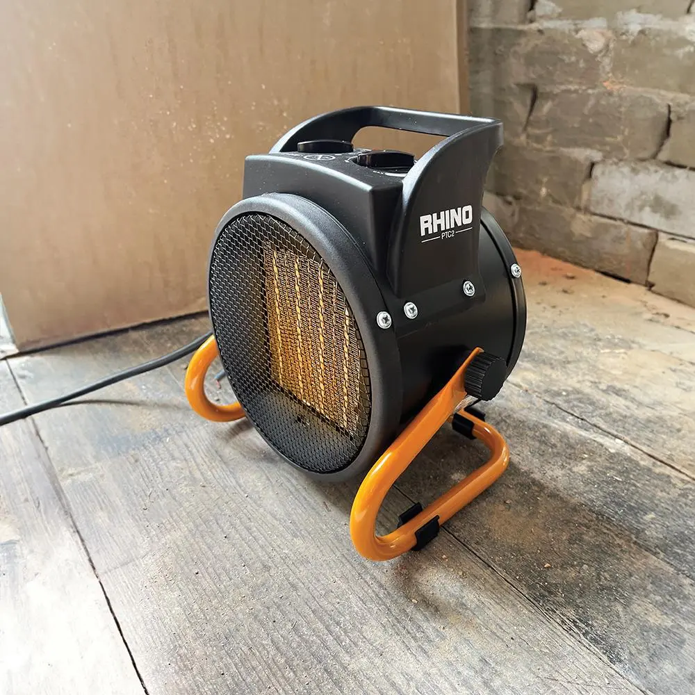 Rhino PTC3 3kW Fan Heater 230V H02077 - Image 2