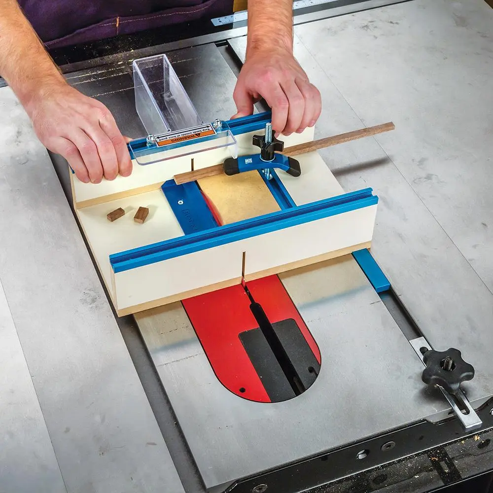 Rockler Table Saw Small Parts Sled 12" x 15-1/2" 3-1/2" 996182 - Image 2