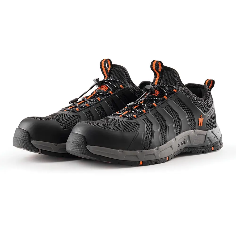 Scruffs Argon Safety Trainers Black - Choose Size - Image 10