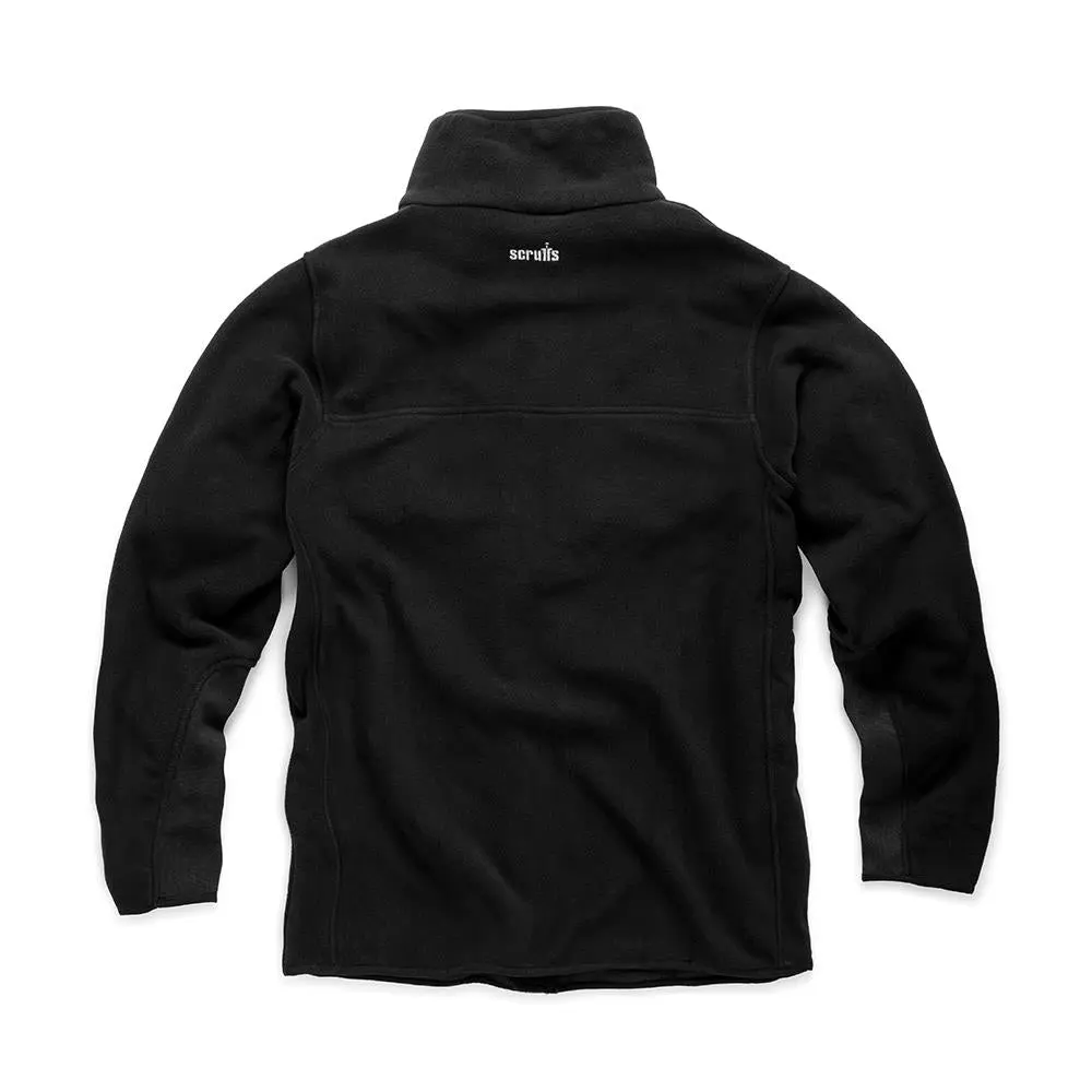 Scruffs Eco Abratect Worker Fleece Black - Choose Size - Image 3