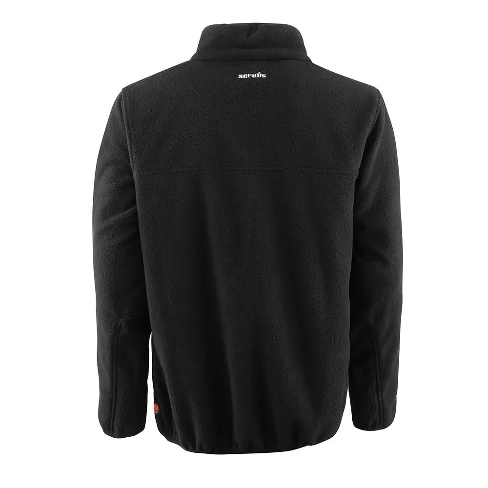 Scruffs Eco Abratect Worker Fleece Black - Choose Size - Image 5