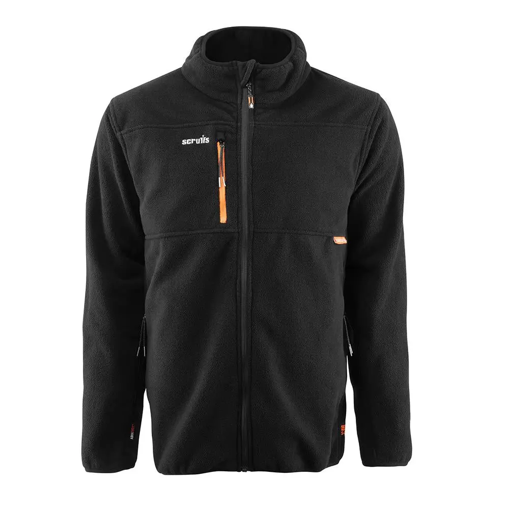 Scruffs Eco Abratect Worker Fleece Black - Choose Size - Image 6