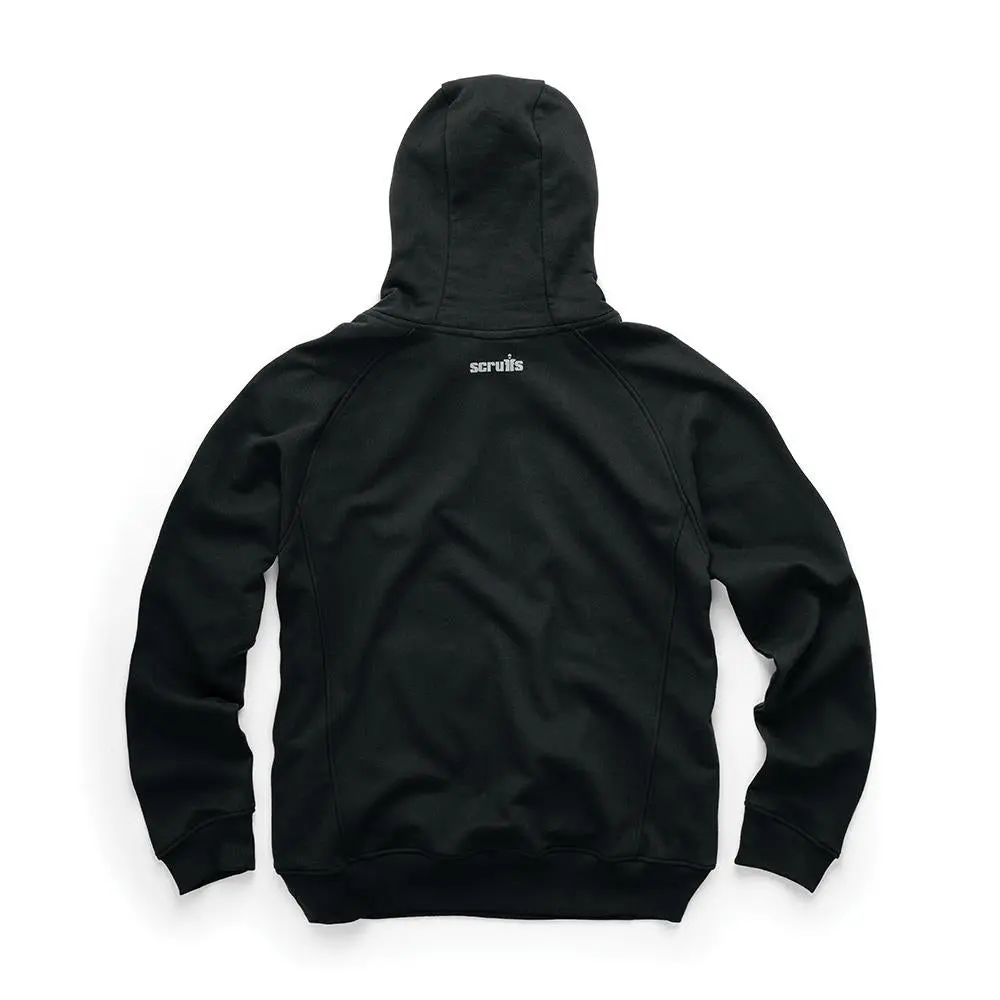 Scruffs Eco Worker Hoodie Black XL T55405 - Image 3