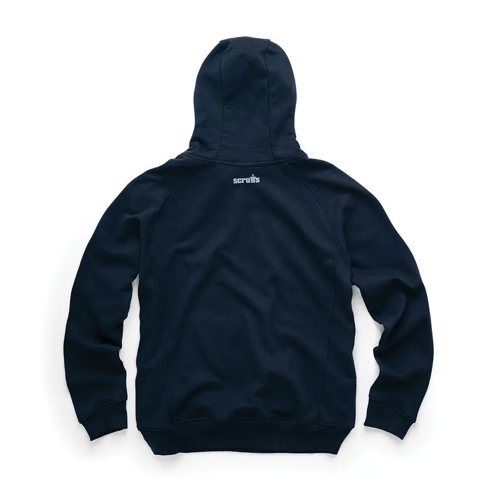 Scruffs Eco Worker Hoodie Navy S T55423 - Image 3