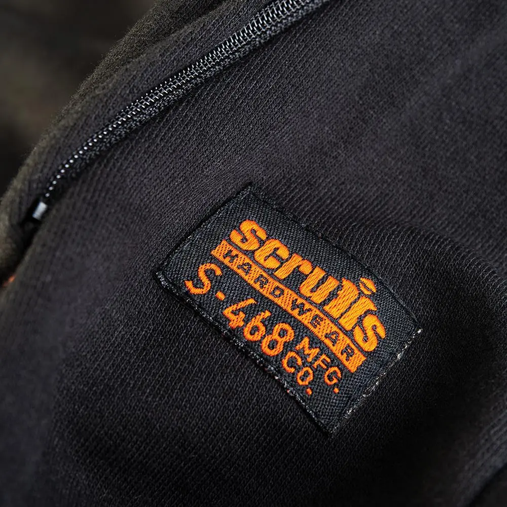 Scruffs Eco Worker Sweatshirt Black - Choose Size - Image 8