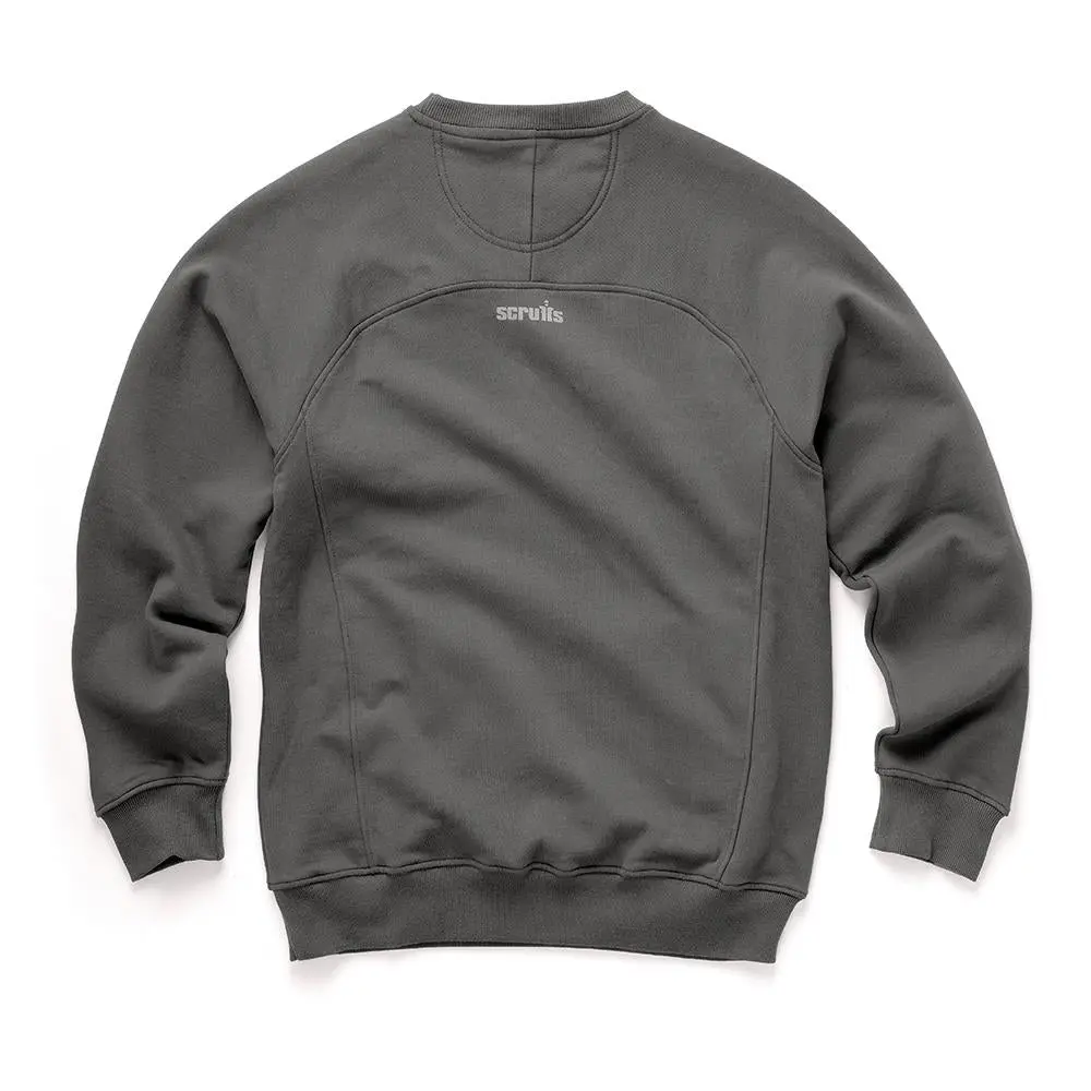 Scruffs Eco Worker Sweatshirt Graphite - Choose Size - Image 3