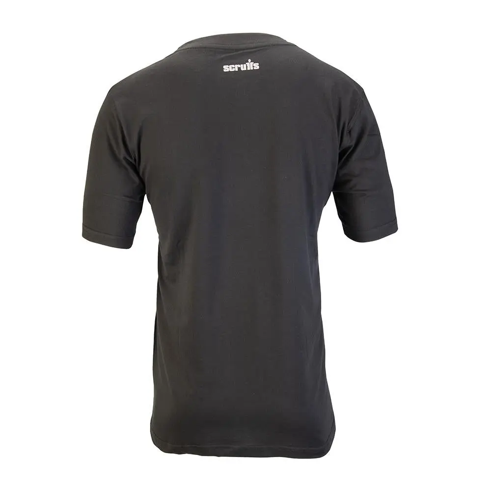 Scruffs Eco Worker T-Shirt Black - Choose Size - Image 10