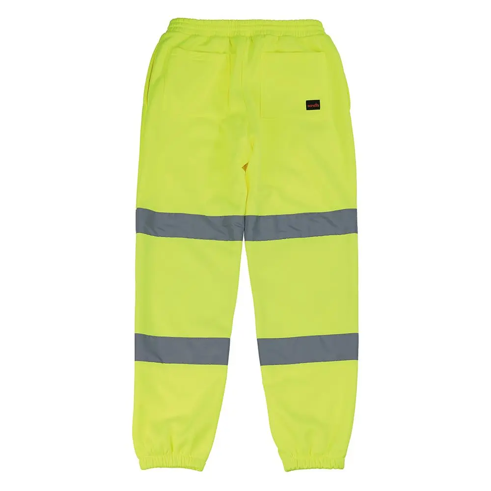 Scruffs High Visibility Joggers Class 1 Yellow / Navy - Choose Size - Image 3