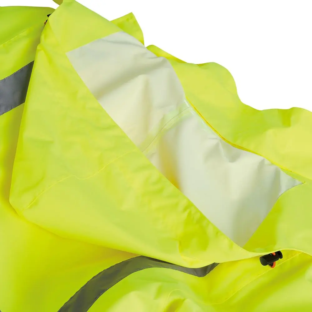 Scruffs High Visibility Waterproof Jacket Class 3 Yellow / Navy - Choose Size - Image 4