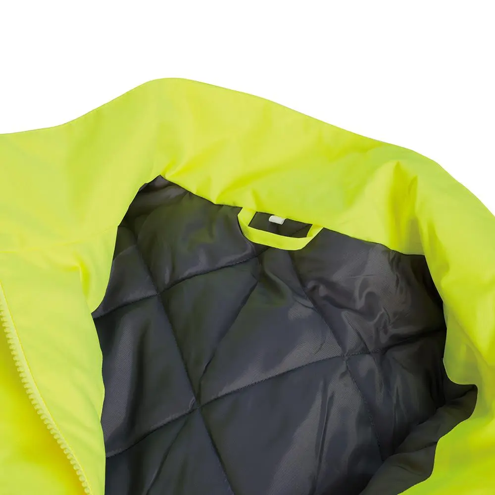 Scruffs High Visibility Waterproof Jacket Class 3 Yellow / Navy - Choose Size - Image 6
