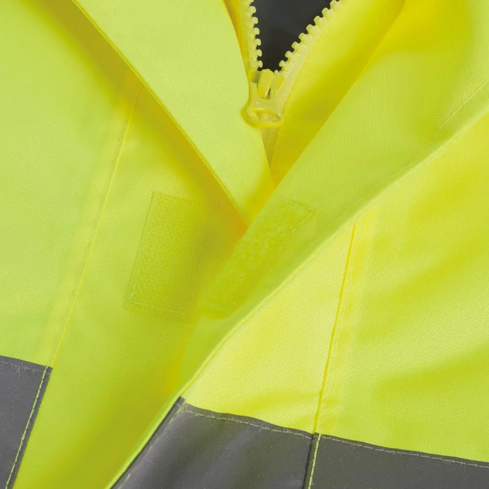 Scruffs High Visibility Waterproof Jacket Class 3 Yellow / Navy - Choose Size - Image 7