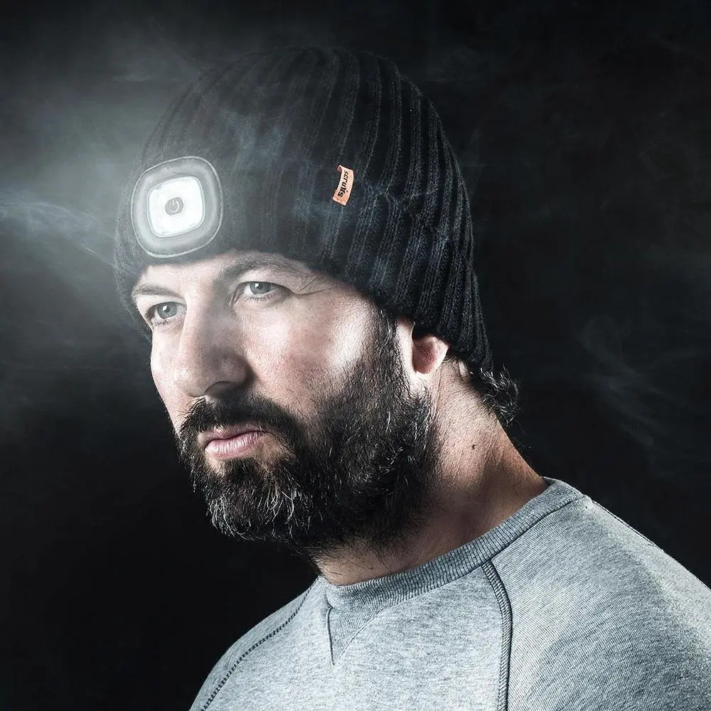 Scruffs LED Knitted Beanie Black One Size T54631 - Image 2