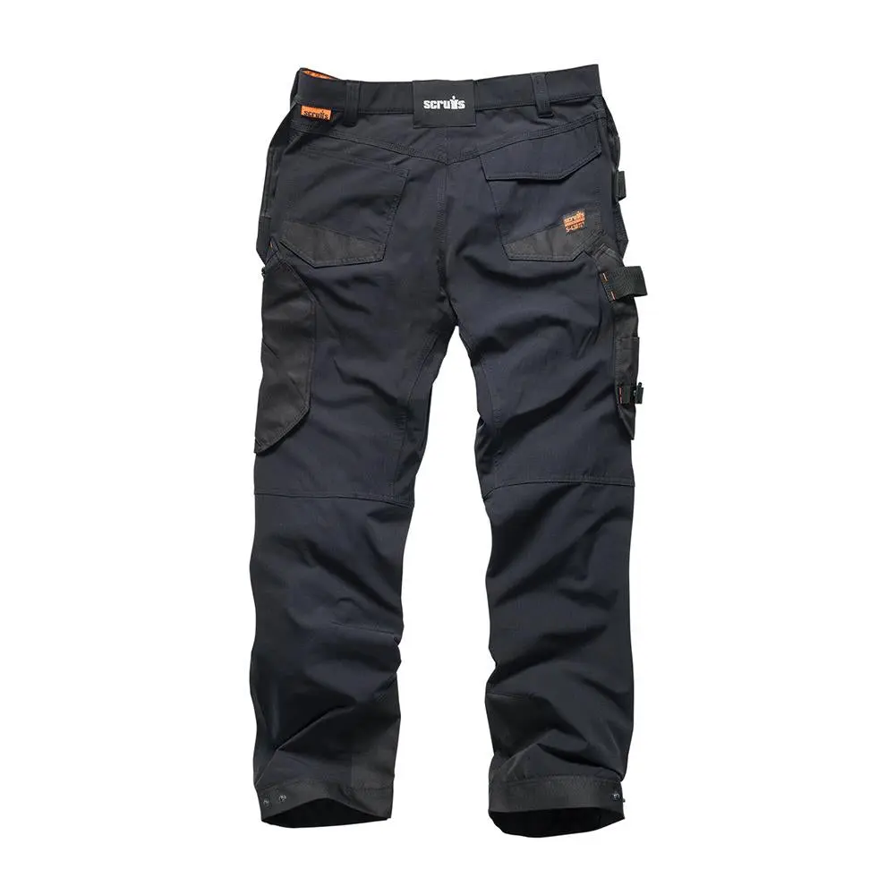 Scruffs Pro Flex Plus Holster Trousers Black - Choose Size - Image 3