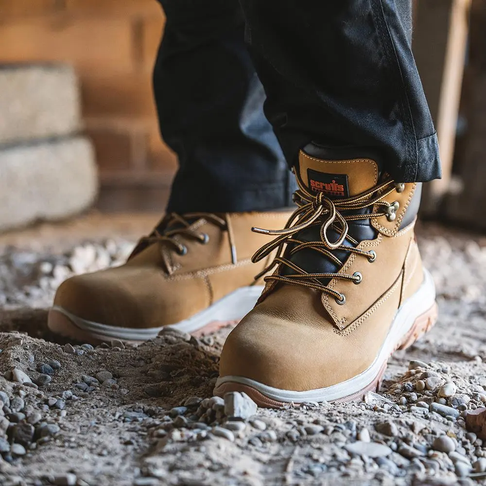 Scruffs Ridge Safety Boots Tan - Choose Size - Image 5