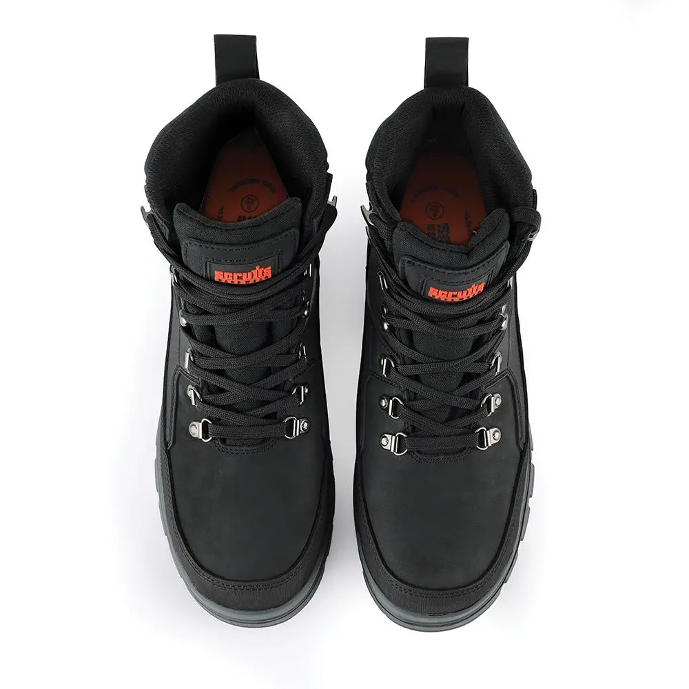 Scruffs Rugged Safety Boot Workwear Black - Choose Size - Image 10