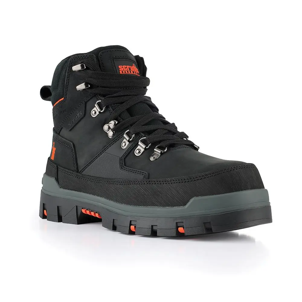 Scruffs Rugged Safety Boot Workwear Black - Choose Size - Image 5