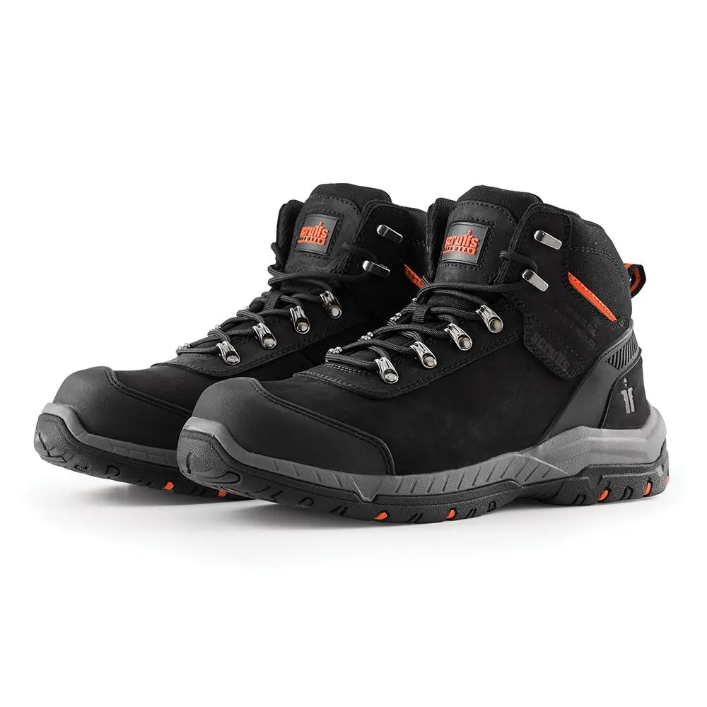 Scruffs Sabatan Safety Boots Black - Choose Size - Image 12