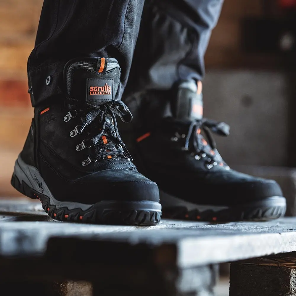 Scruffs Scarfell Safety Boots Black - Choose Size - Image 5