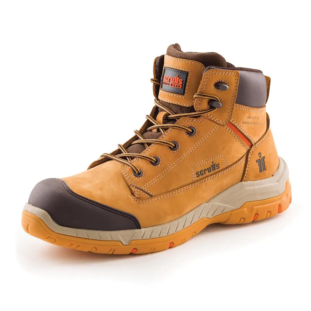 Scruffs Solleret Safety Boots Tan - Choose Size - Image 6